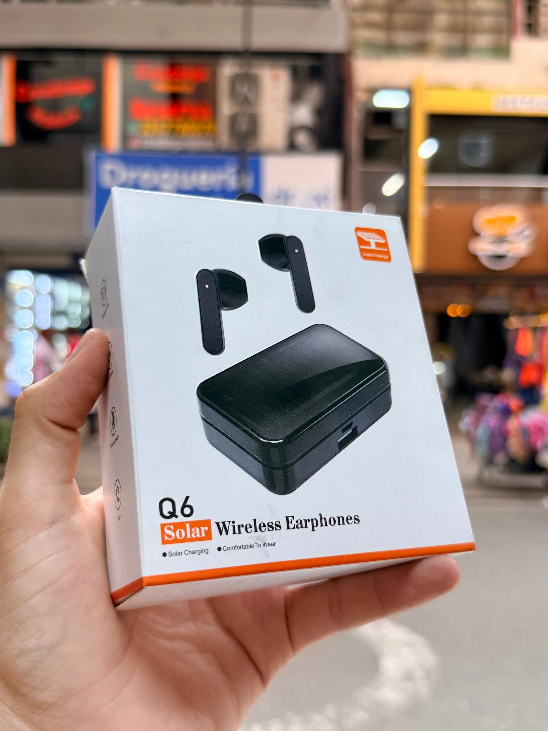 Earphones Q6 Solar