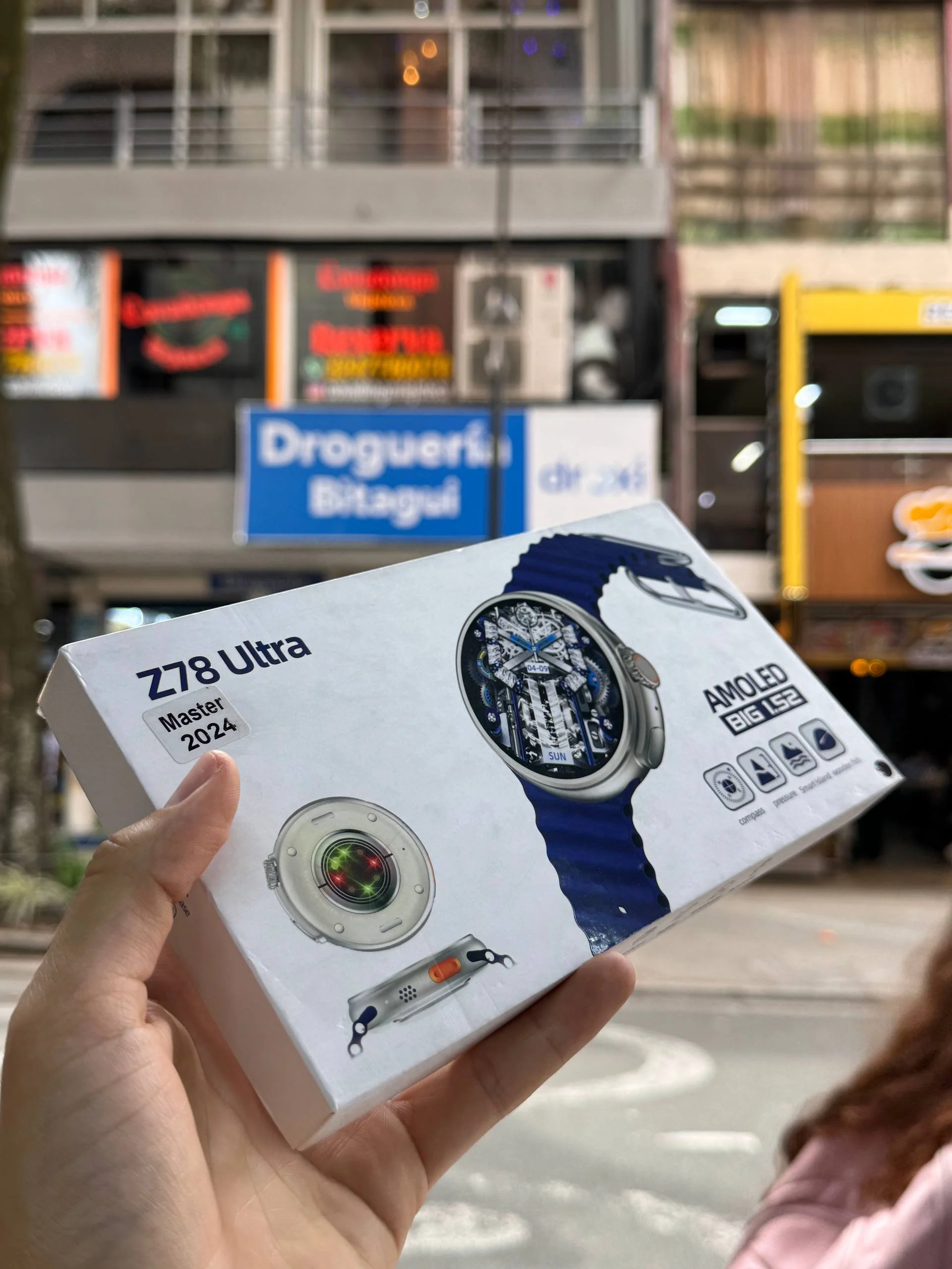 Smart Watch Amoled Z78 Ultra