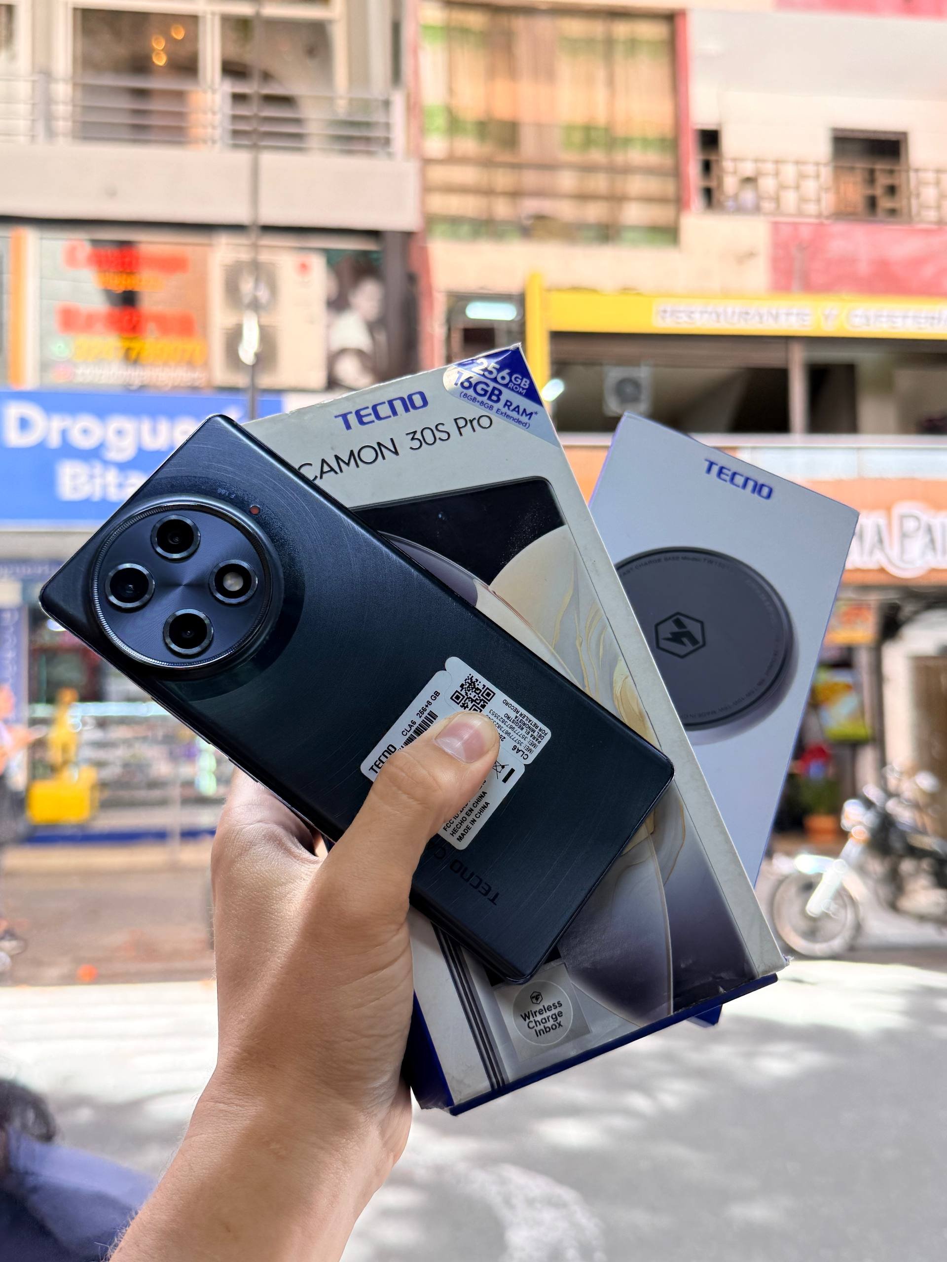 Tecno Camon 30S Pro 256/8GB Grafito