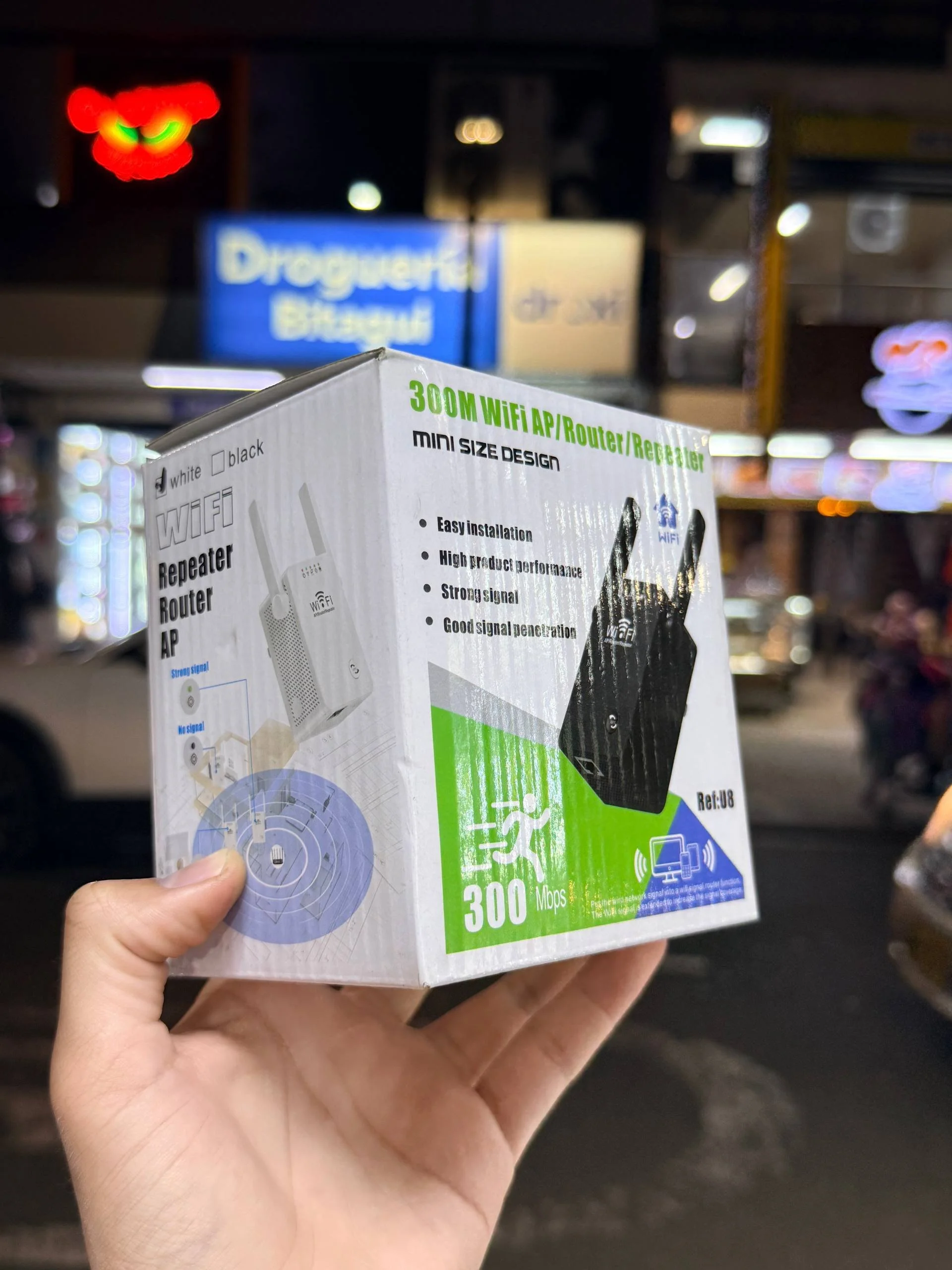 Amplificador de Señal WiFi 300Mbps