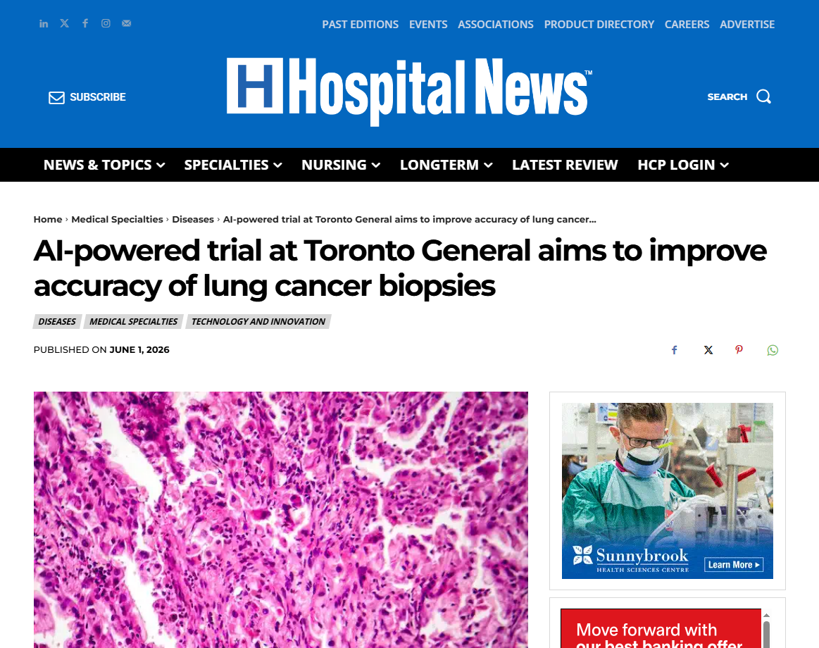 NodeAI featured in Hospital News