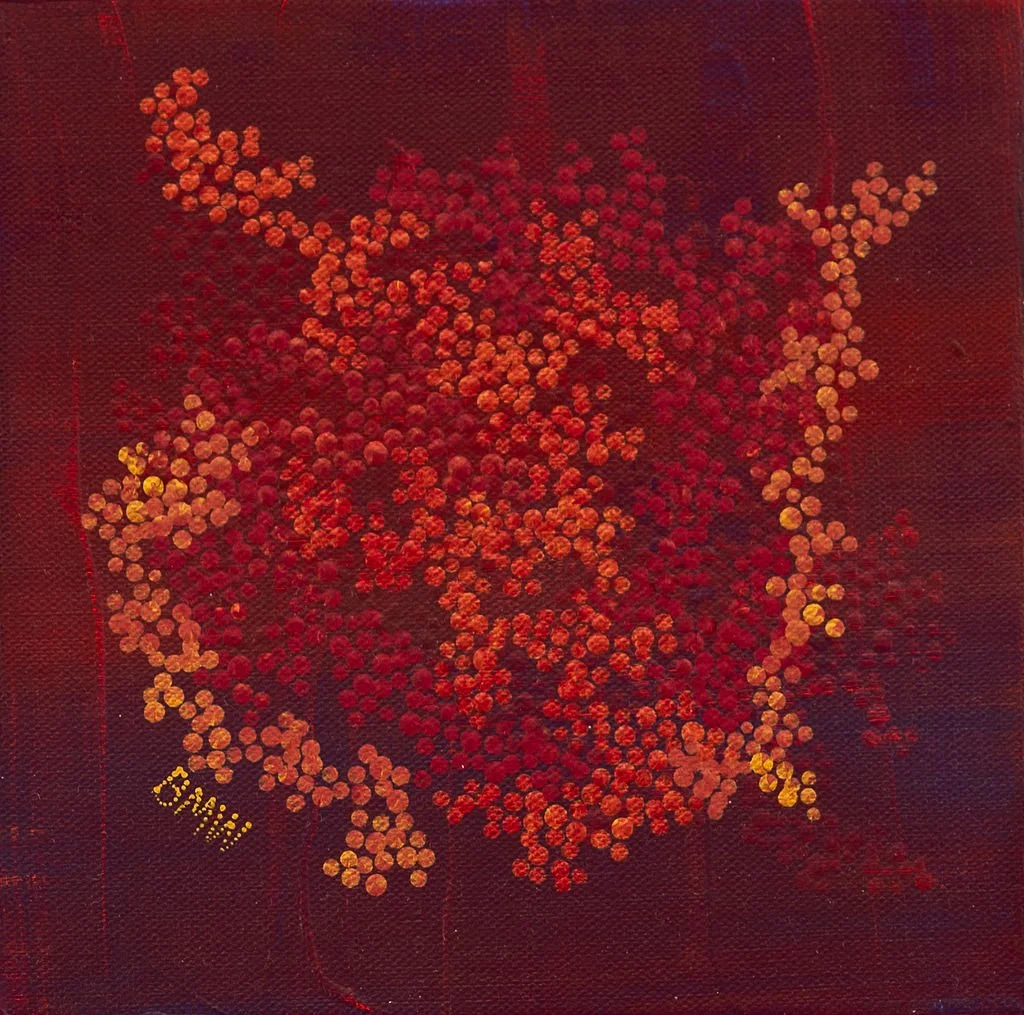 'Cherry Blossoms'     20cmx20cm     SOLD