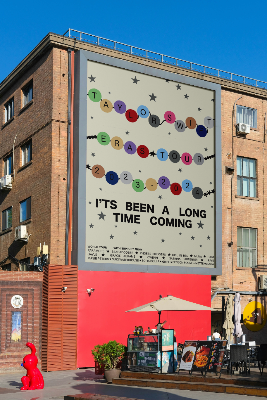 Taylor Swift "The Eras Tour" Advertisement