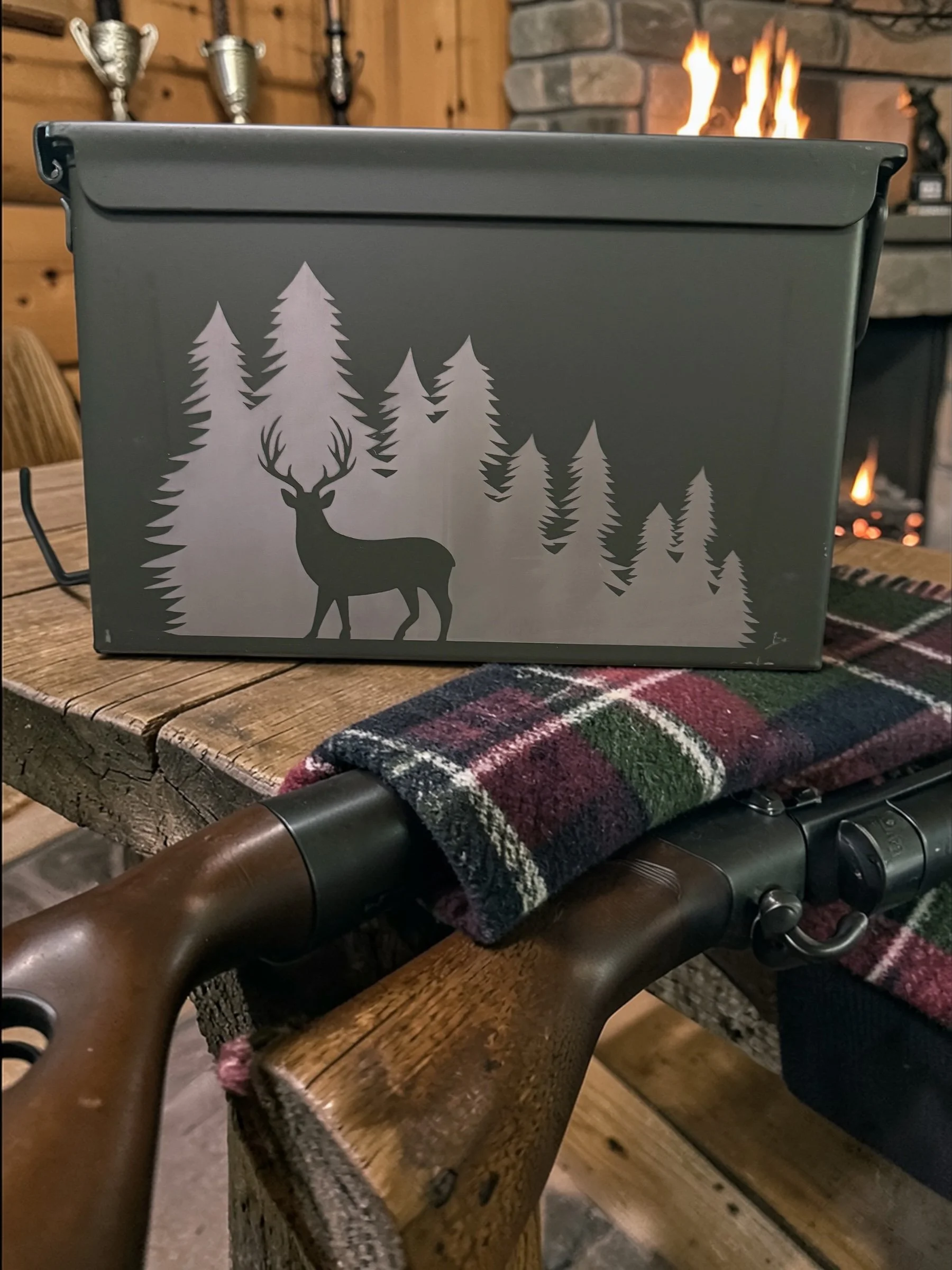 .50 Caliber Can - Deer In Mountains