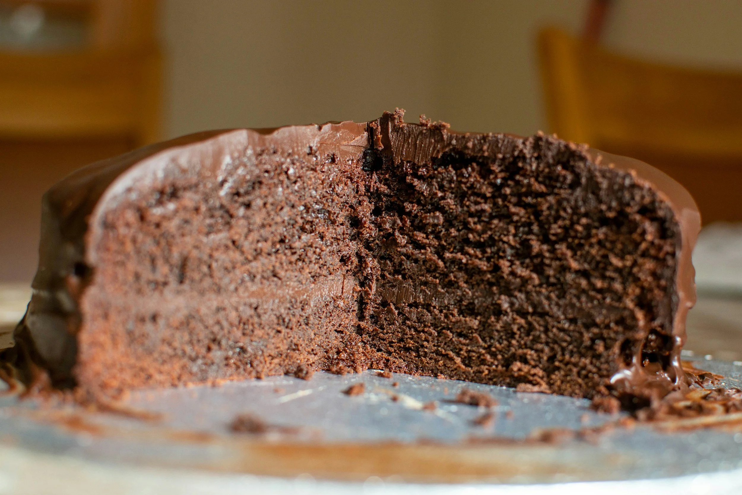 Grandma’s Chocolate Cake                      This Chocolate Cake Looks Wrong Before It Bakes—Trust Me