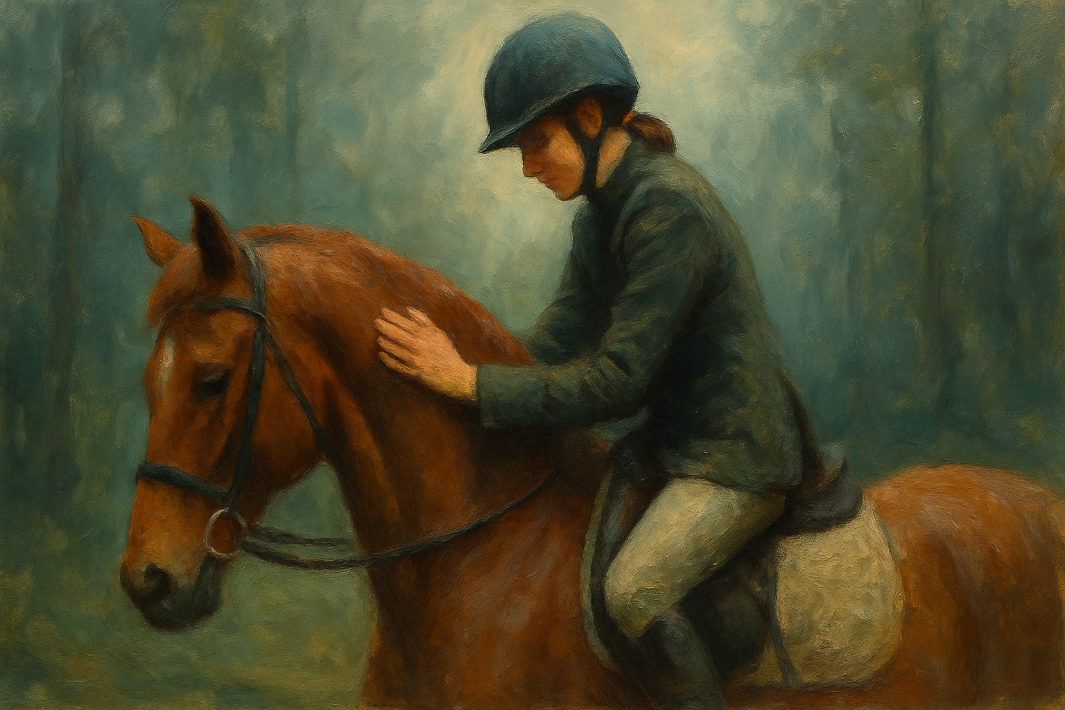 Overcoming Anxiety and Staying Calm in the Saddle