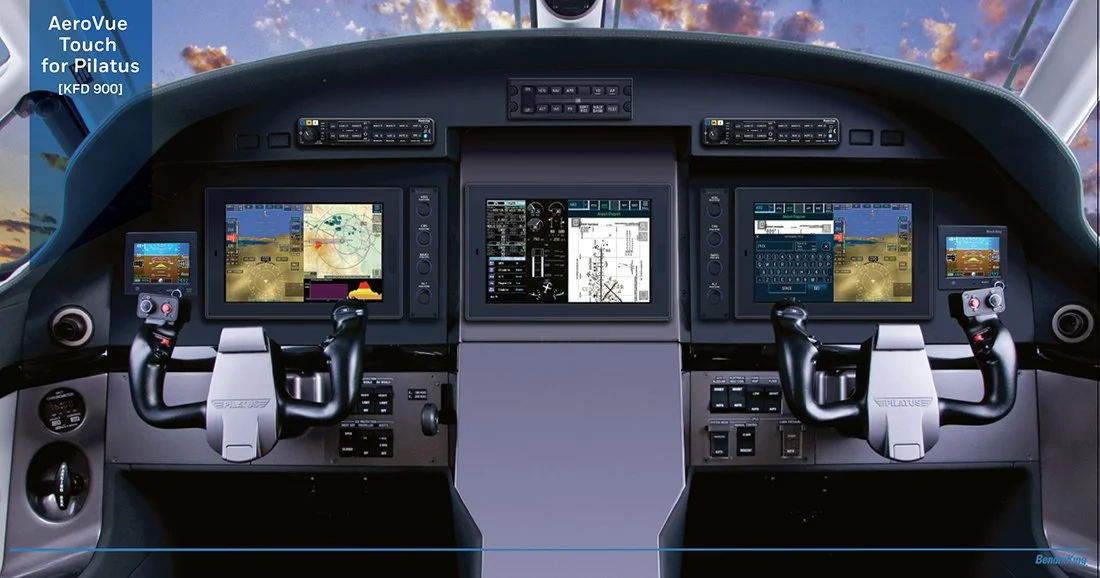 Honeywell AeroVue Touch Avionics Displays