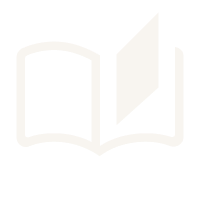 Icon of an open book with a bookmark or a page turned.