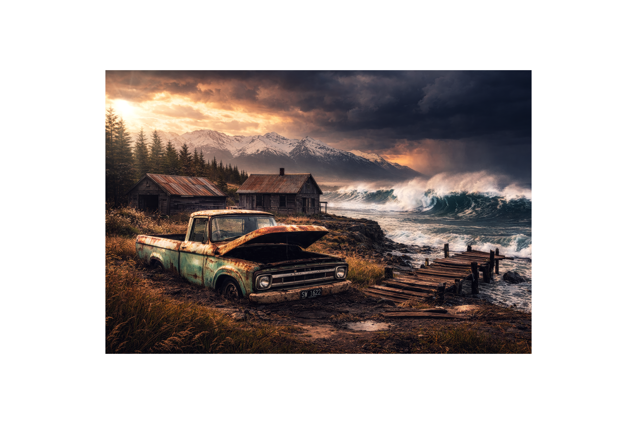 Rust Beneath the Peaks