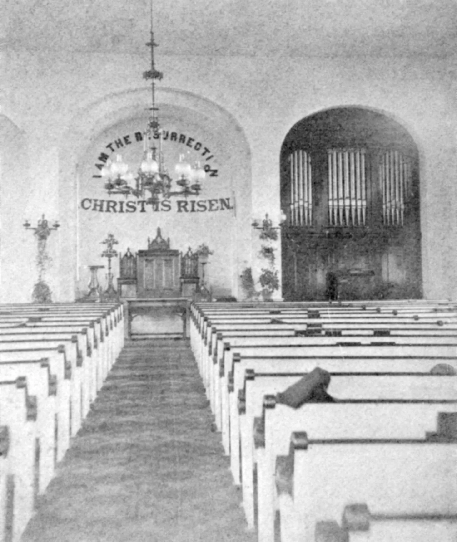 The Sanctuary before 1931.
