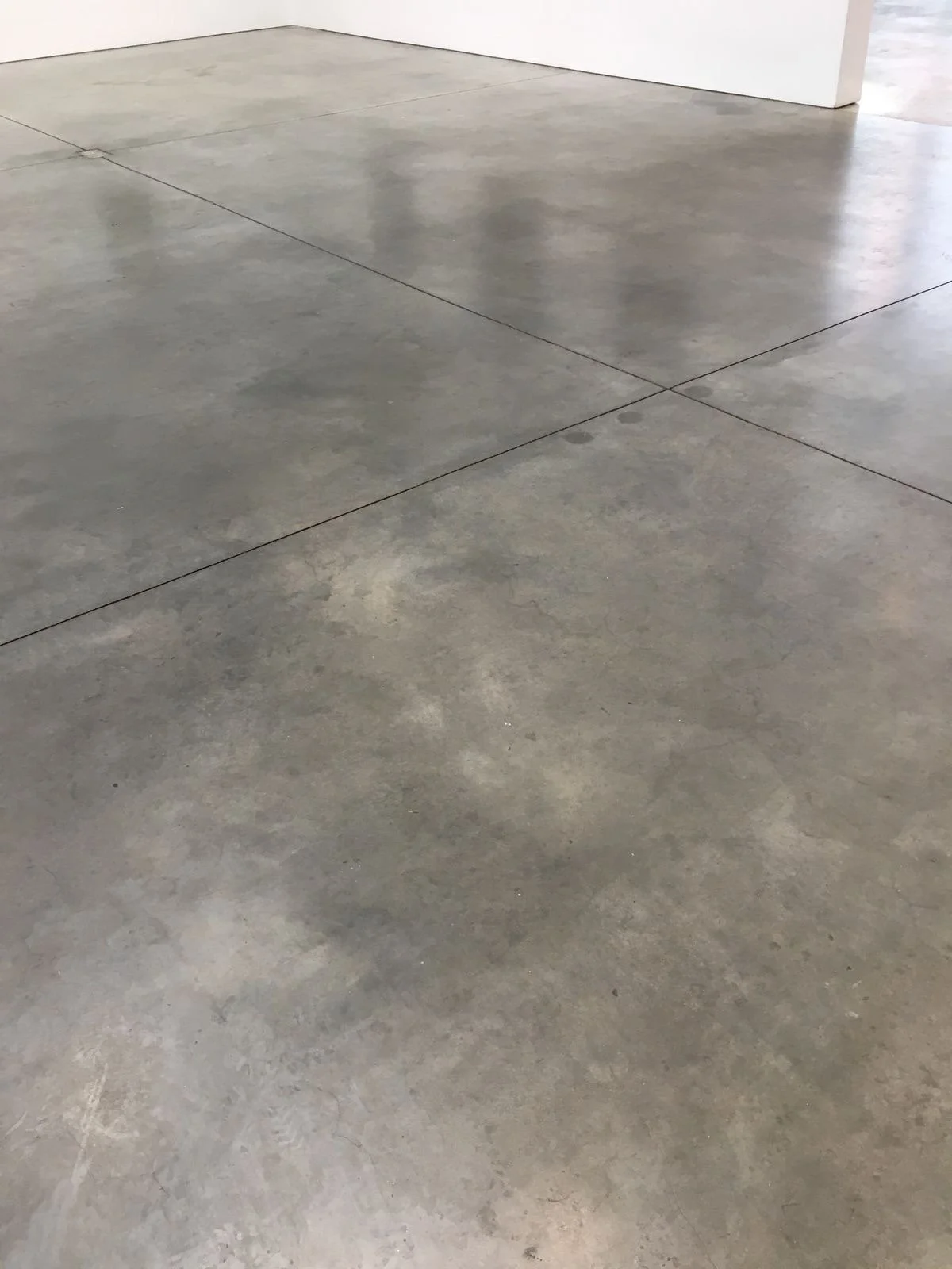 polished concrete floor