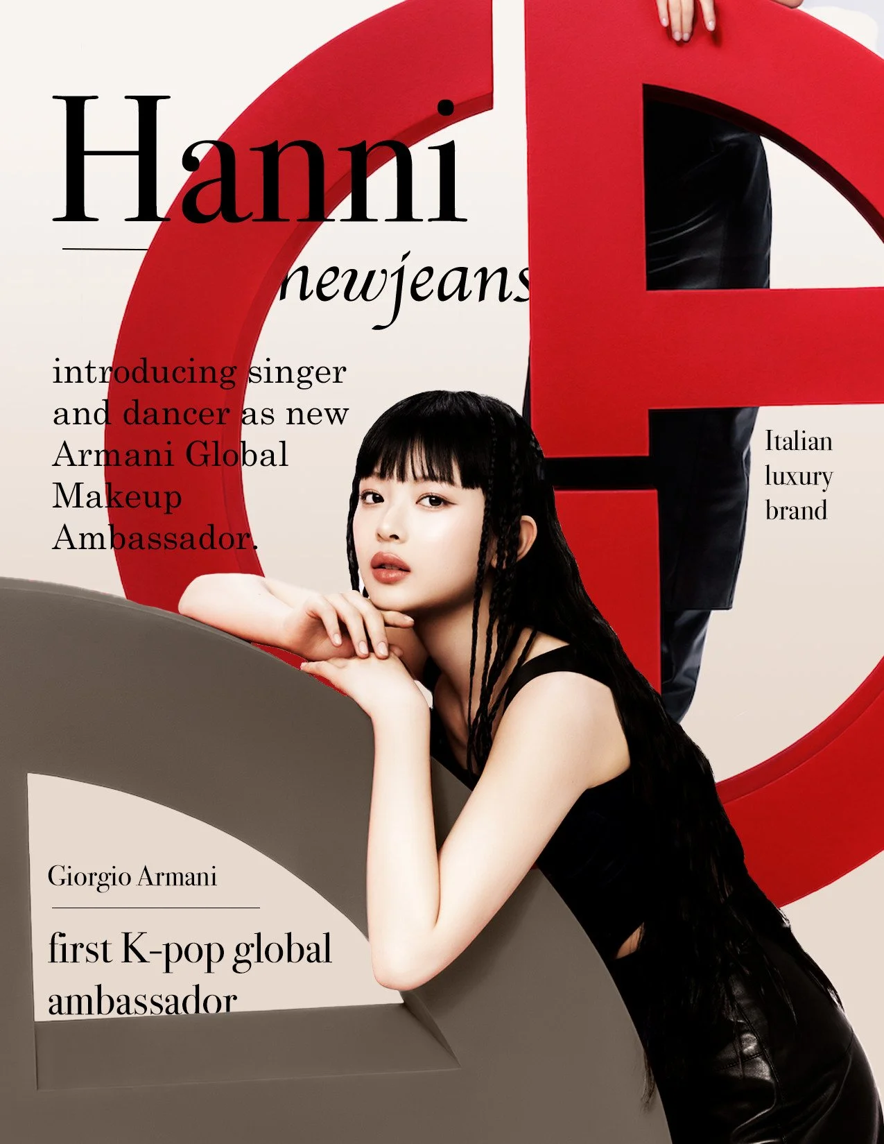giorgio armani ambassador magazine mockup
