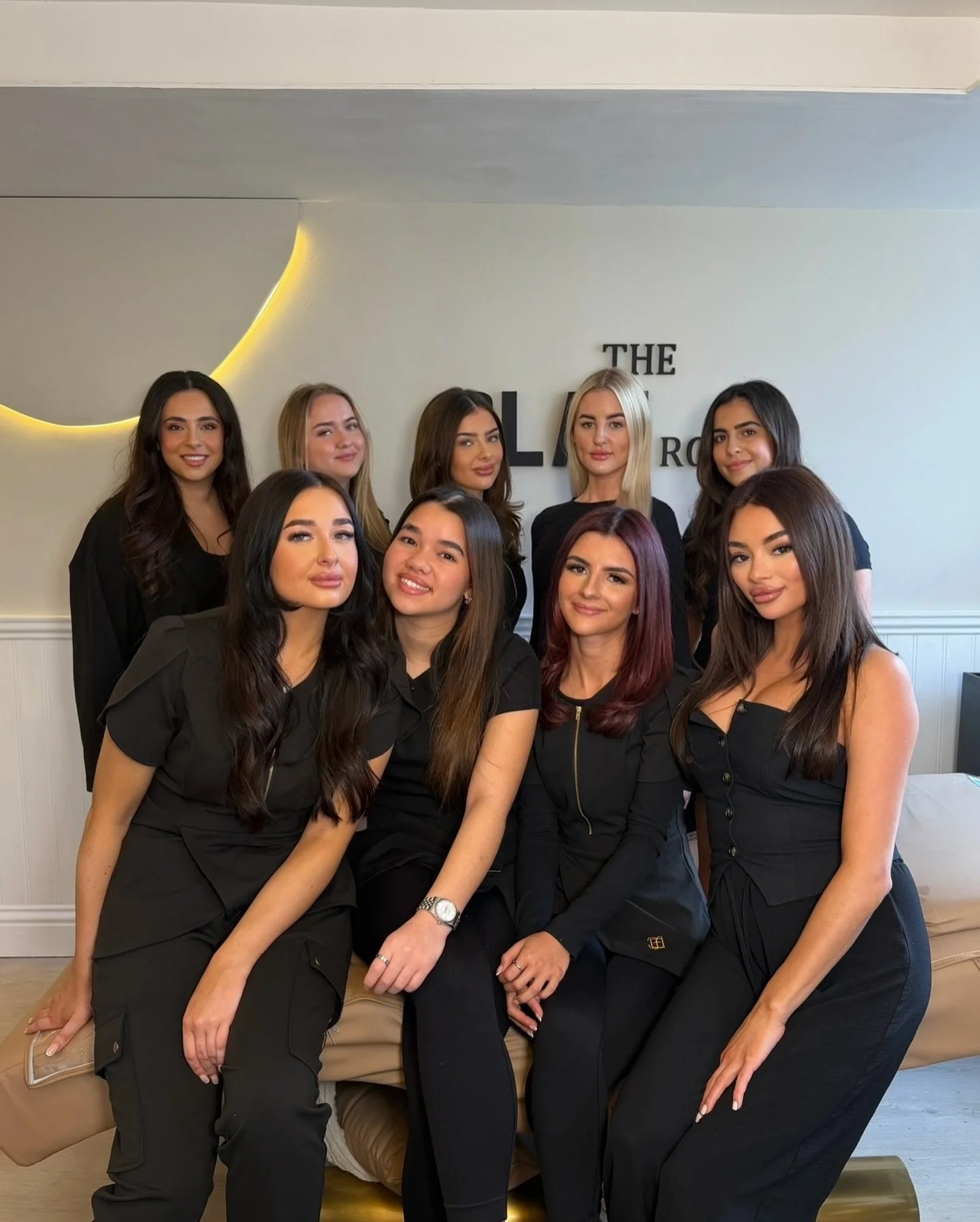 The Glam Room Team 🤍💋

Offering everything you need - Lashes, Brows, Nails, Facials, Hair, Aesthetics, Makeup &amp; Massages 

So proud of my talented girls who make The Glam Room such a special place. Grateful to be surrounded by such a hardworkin