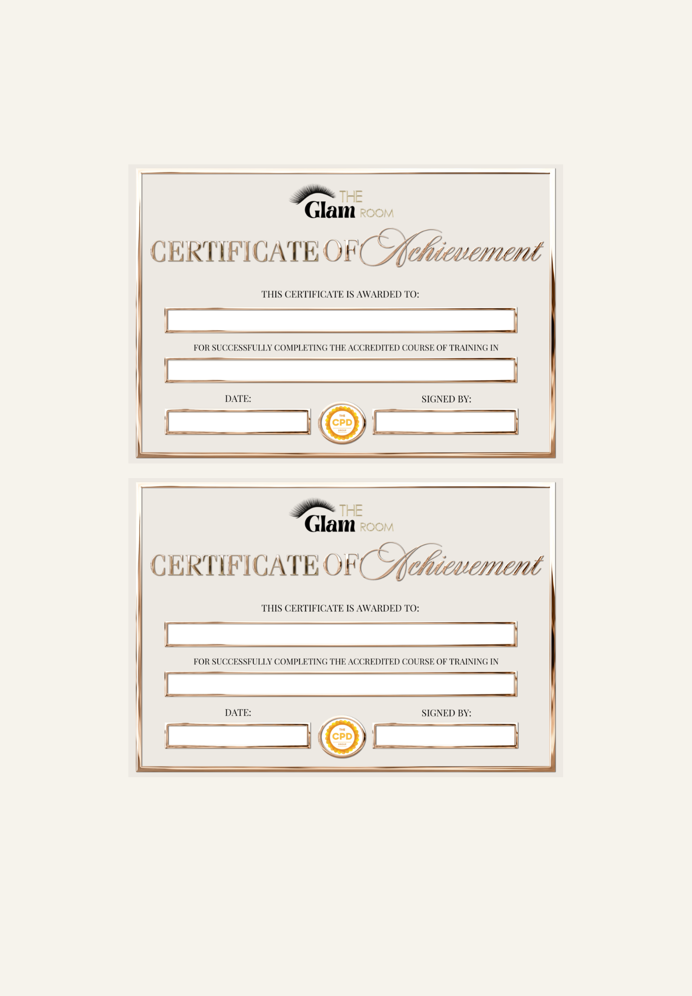 Lash Lift & Brow Course