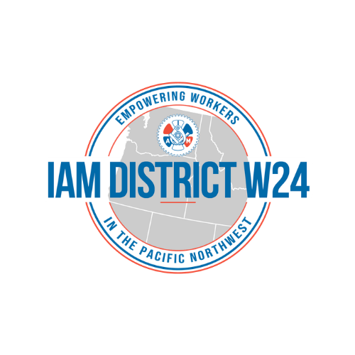 IAM DISTRICT W24 logo