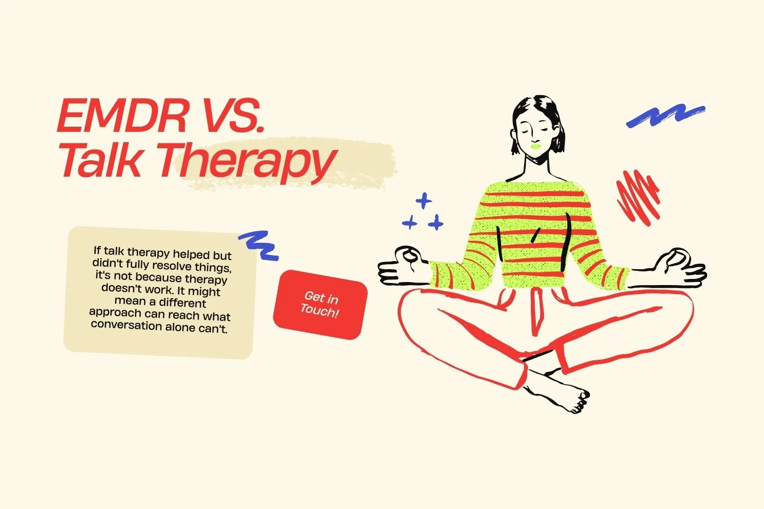 EMDR vs. Talk Therapy: What's the Difference and Which One Is Right for You?
