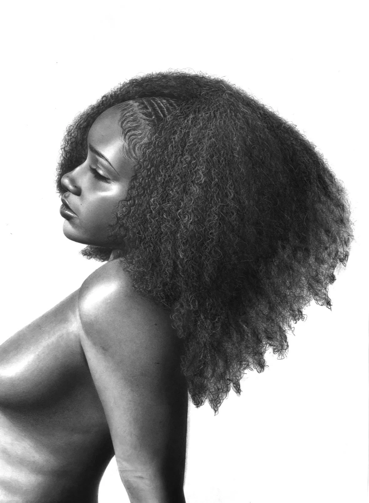 "Within" $6,500 22x30in Charcoal 2026