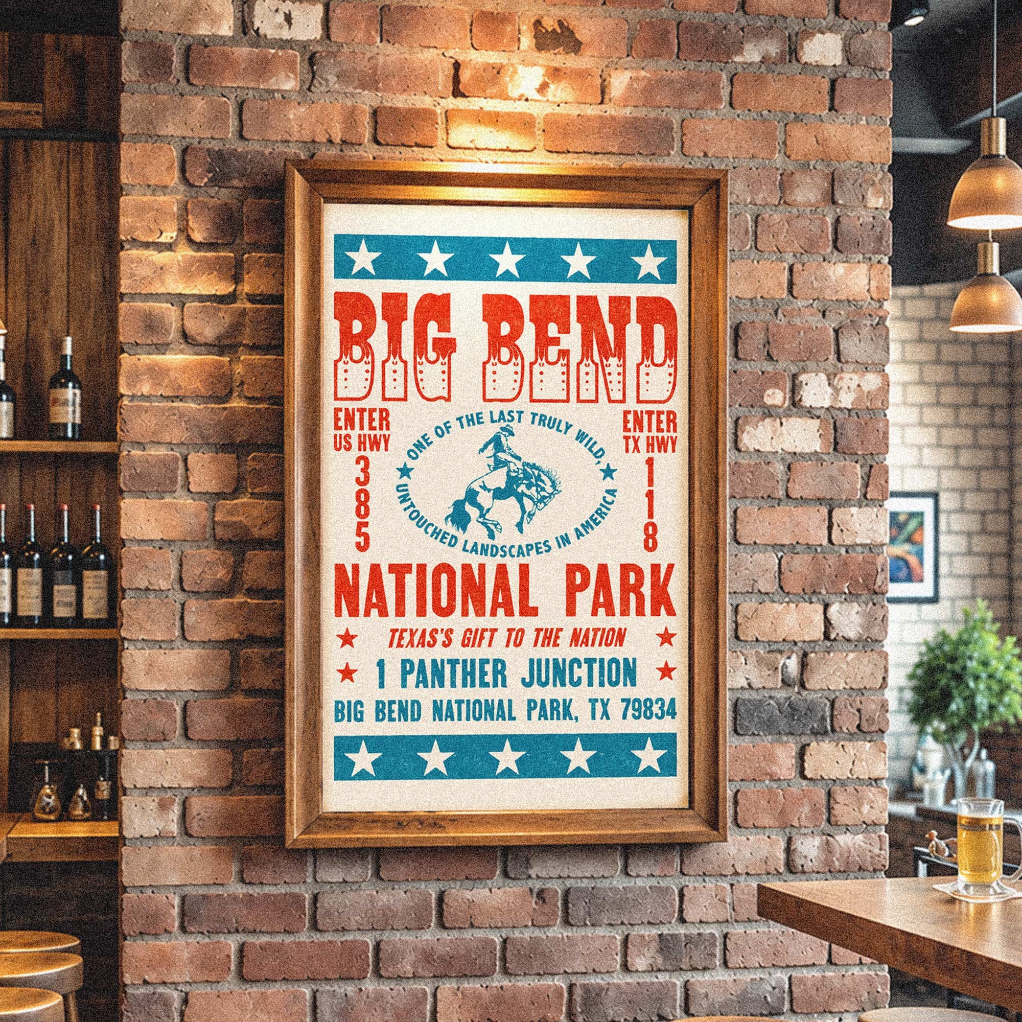 The Big Bend National Park poster, inspired by old roadside signs, park ephemera and the long drive into West Texas.

Printed on matte paper at 12&Prime;&times;18&Prime; / 16&Prime;&times;24&Prime; / 24&Prime;&times;36&Prime;

Coming Soon.

#BigBend 