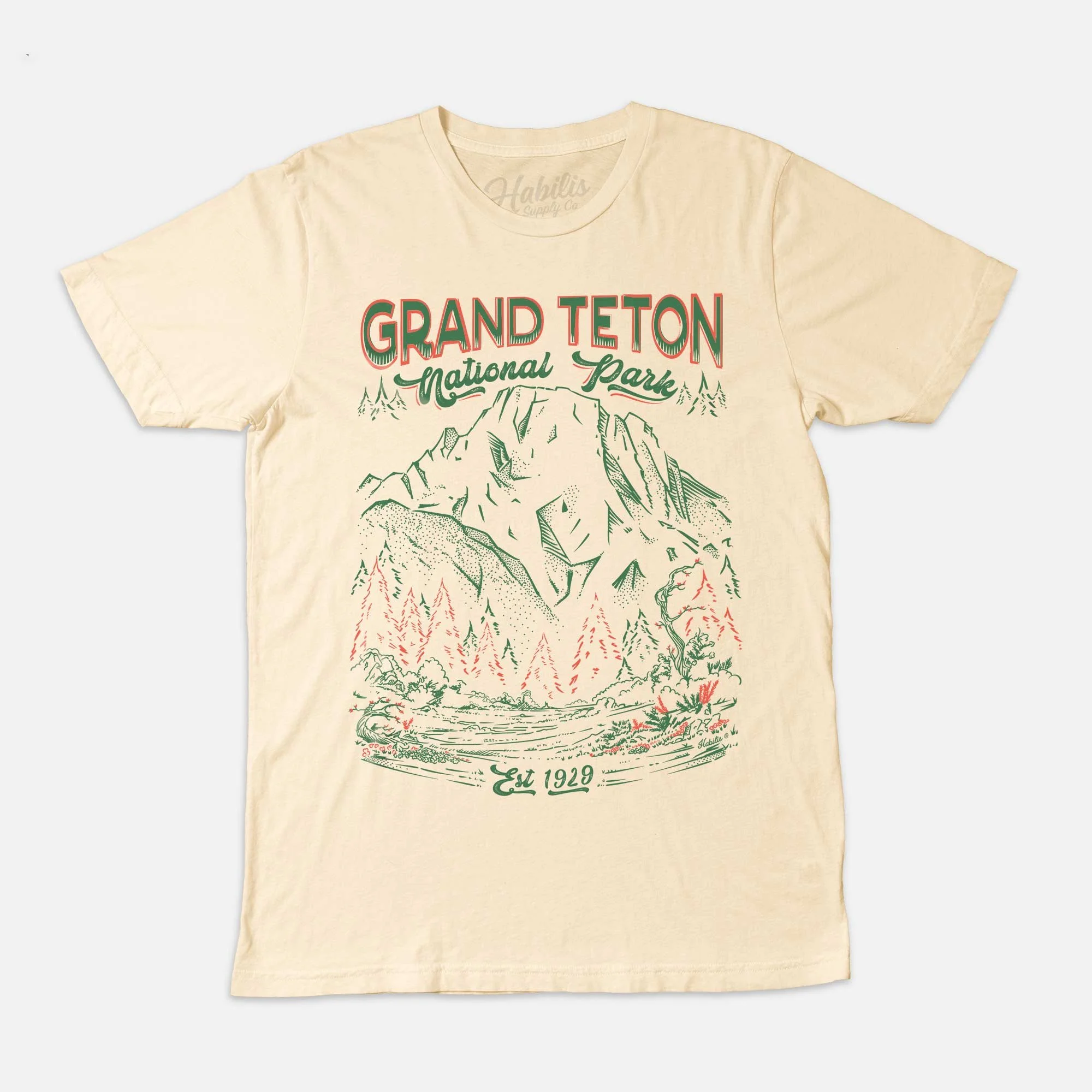 Grand Teton National Park Unisex Short Sleeve Tee