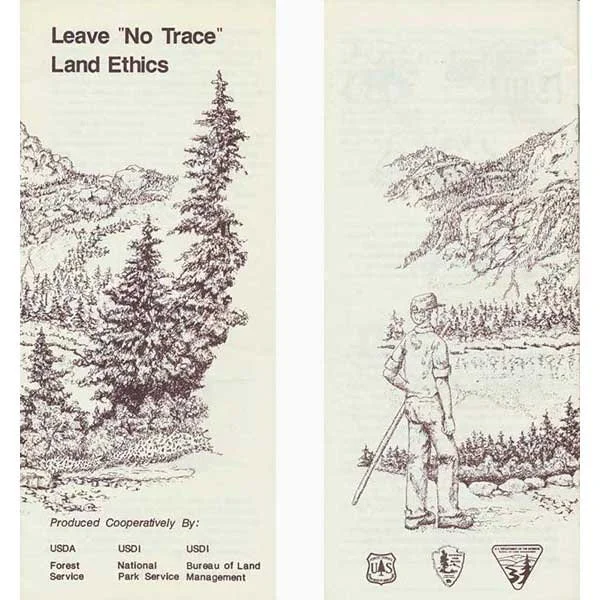 Leave No Trace 1987 Pamphlet