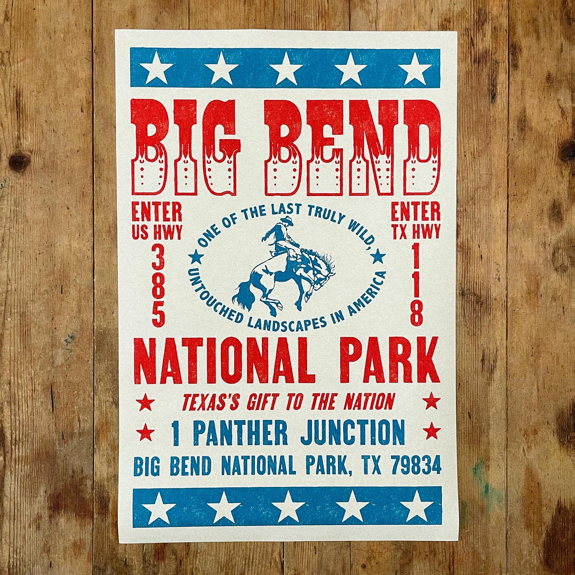 Big Bend National Park Poster