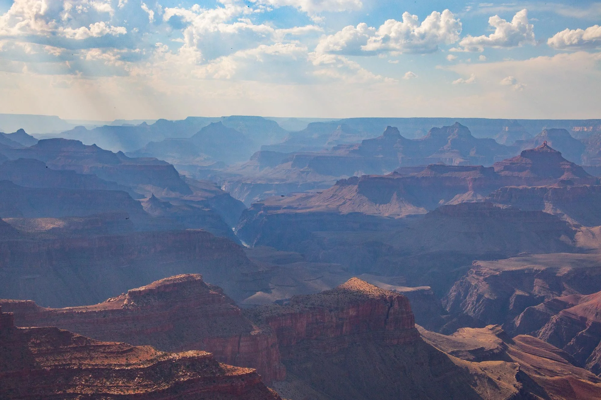 grand canyon view from south rim