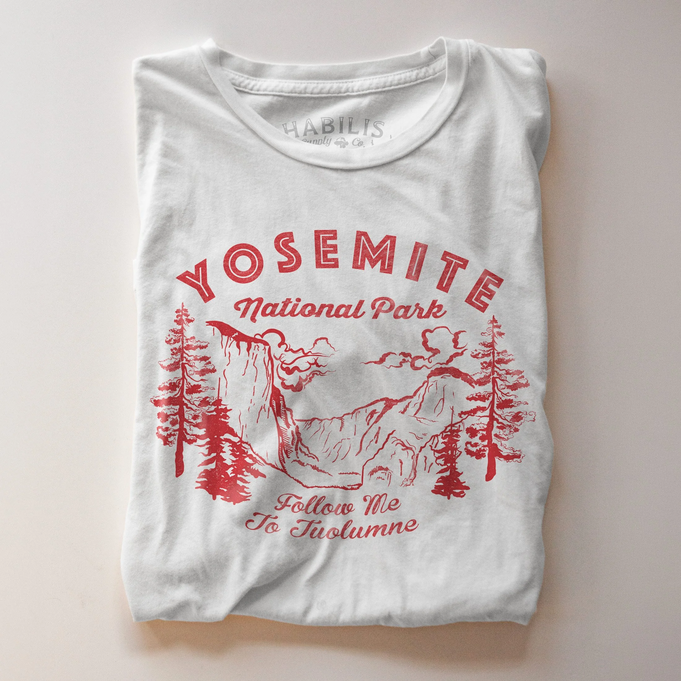Yosemite National Park Unisex Short Sleeve Tee
