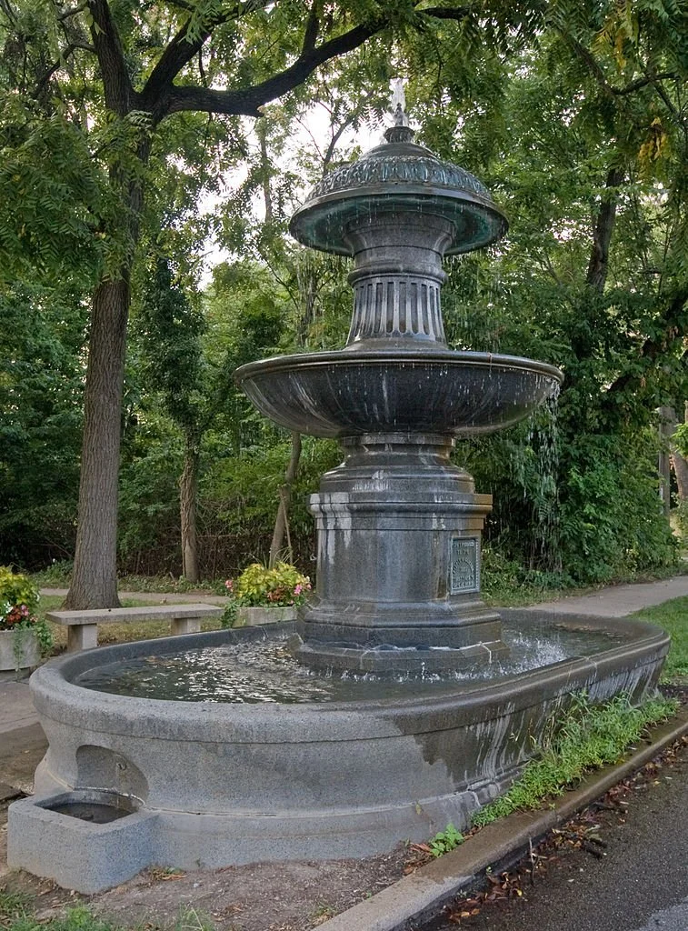 Probasco Fountain Restoration and Relocation Begins