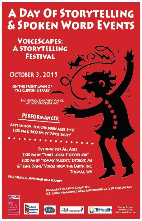 VoiceScapes: a storytelling festival,  October 3rd