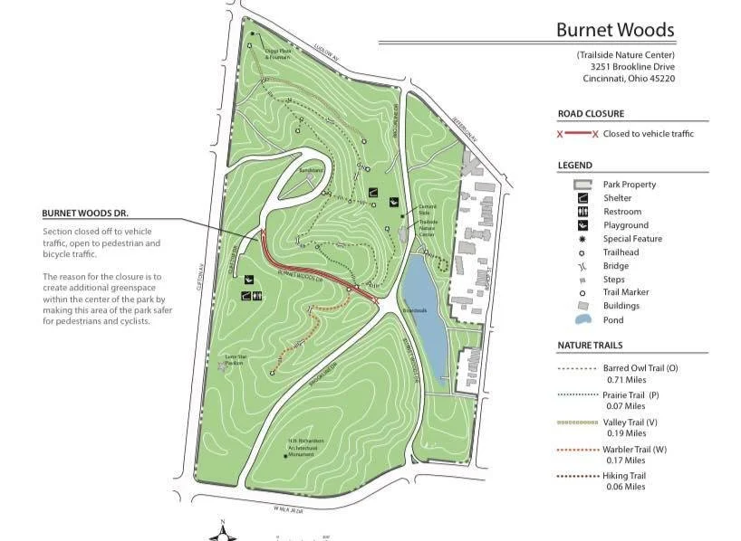 Temporary Closure of Burnet Woods Drive