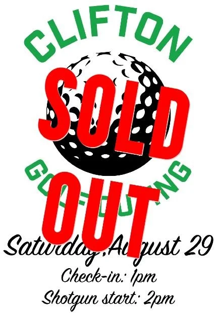 SOLD OUT! 2026 Annual Clifton Golf Outing