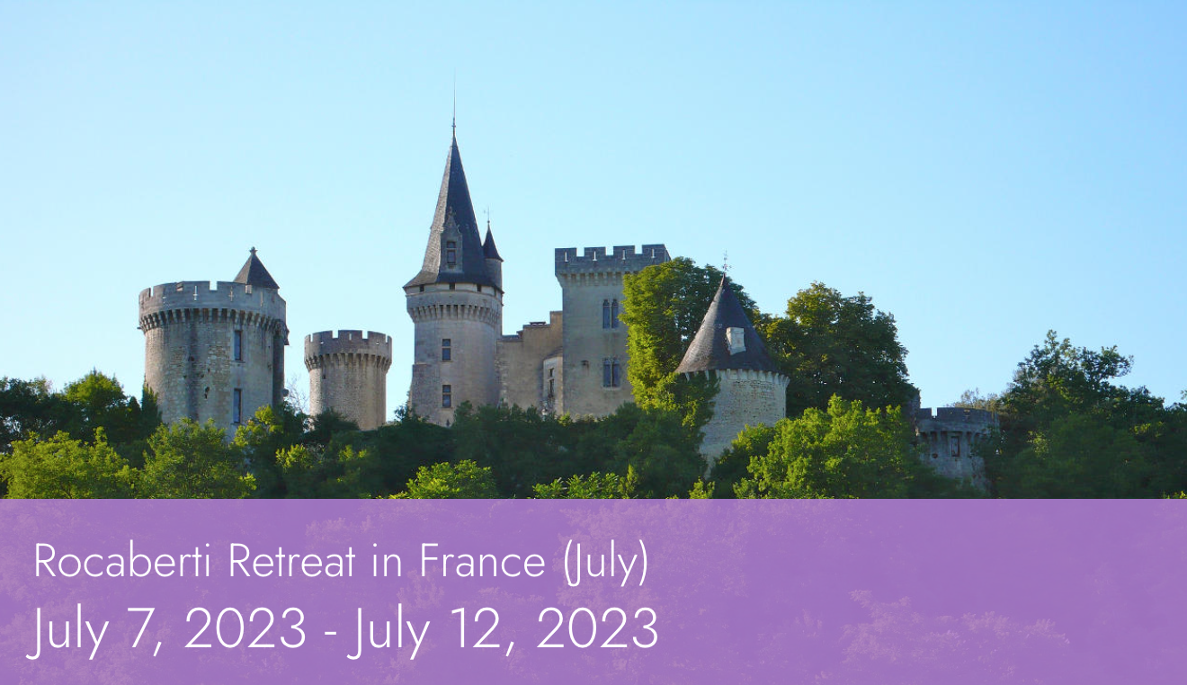 Rocaberti Retreat in France was an in-person writers retreat held June 22–27, 2022 in France. This retreat provided writers with an immersive environment for story development, mentorship, and creative connection.