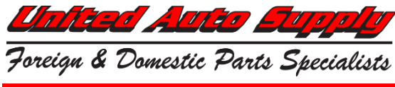 United Auto Supply logo with text 'Foreign & Domestic Parts Specialists'