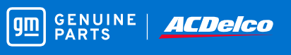 Logos of GM Genuine Parts and ACDelco