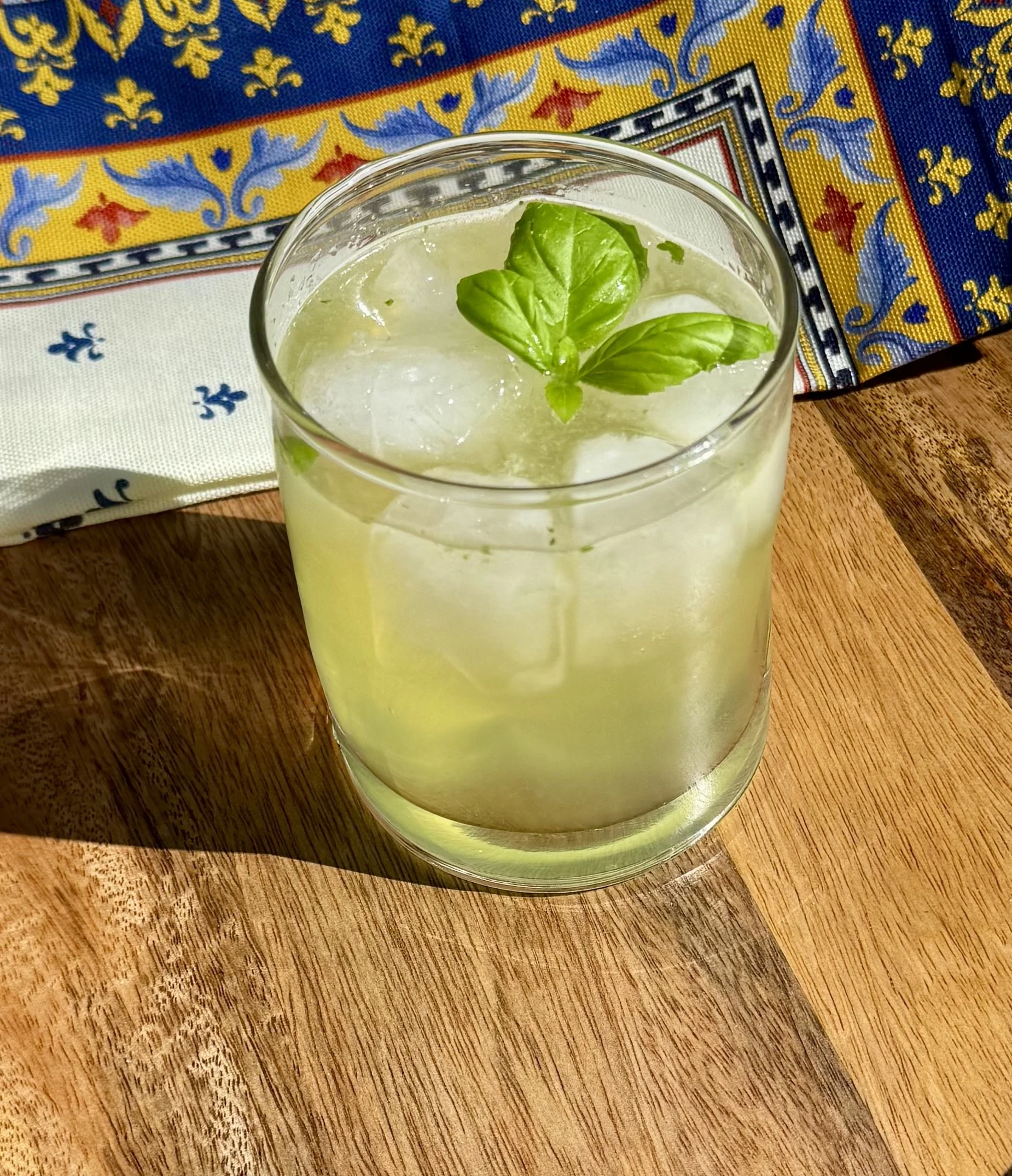 Amalfi Basil Smash Cocktail