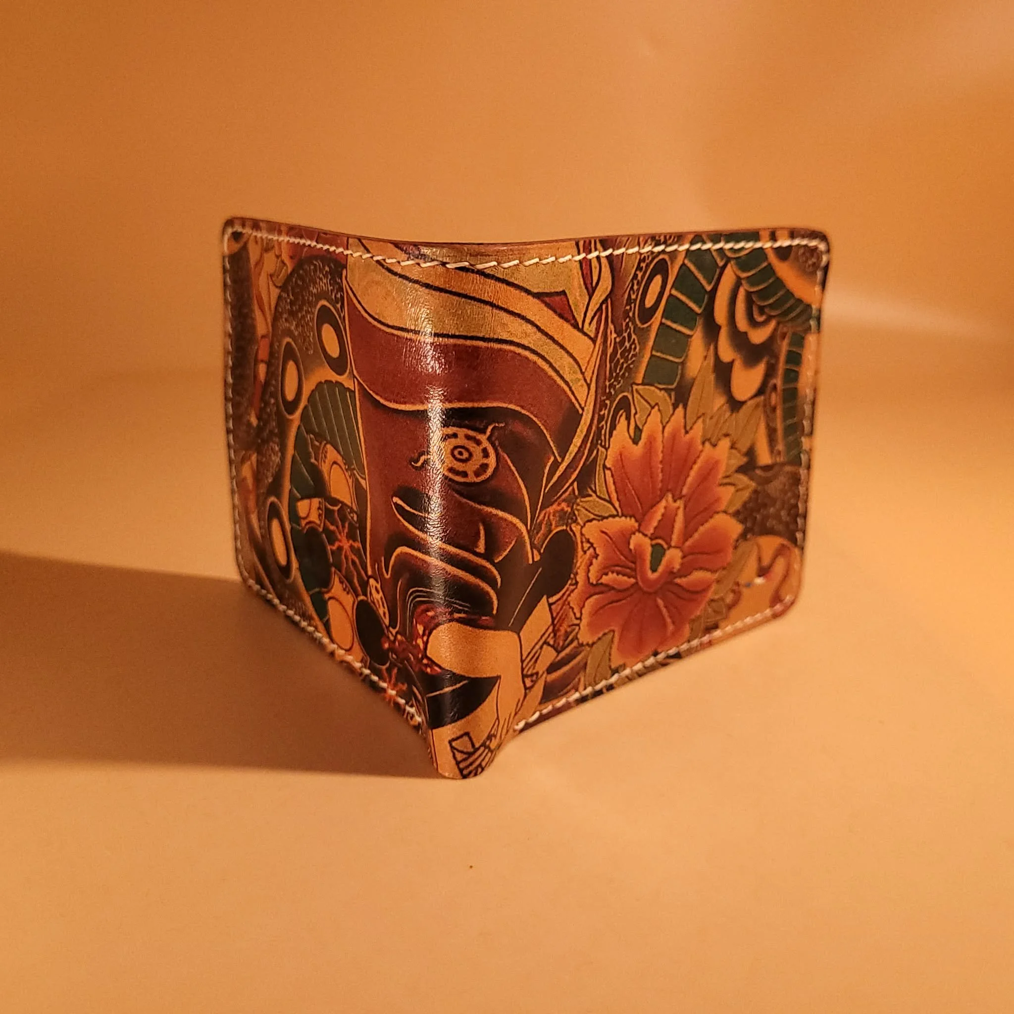 Portefeuille tattoo japan