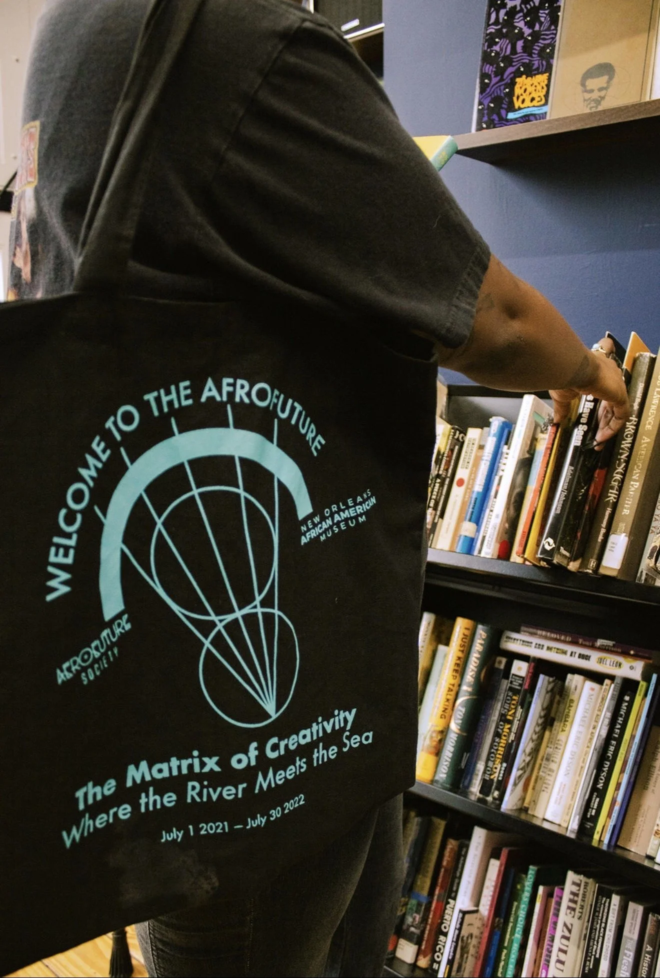 Afrofuture New Orleans Tote Bag