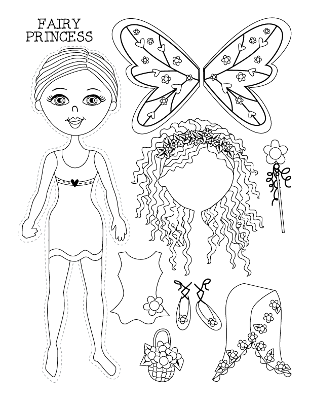 Princess Paper Dolls