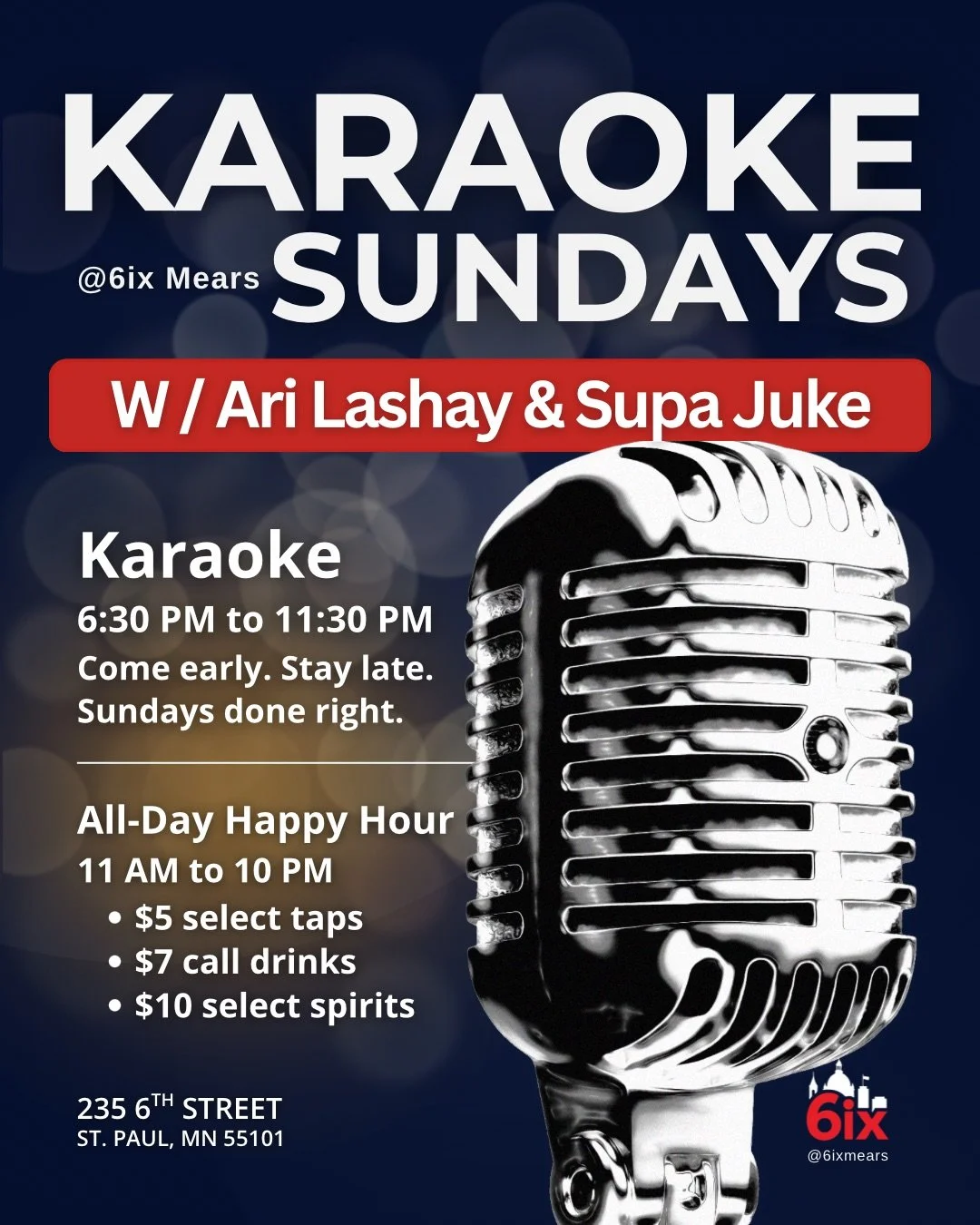 Sunday Night Karaoke