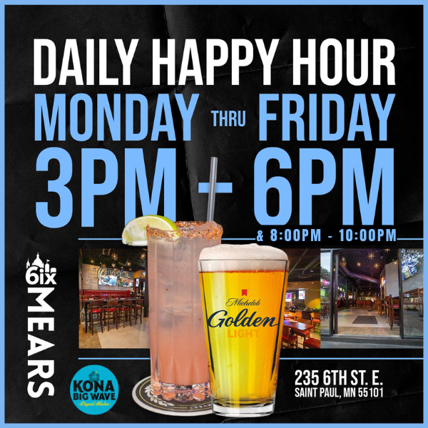 Daily Happy Hour