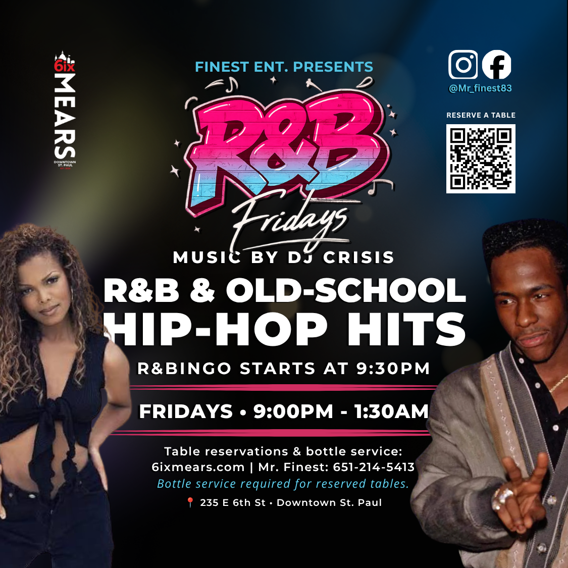 R&amp;B Friday Dance Party &amp; Bingo | July 10, 2026