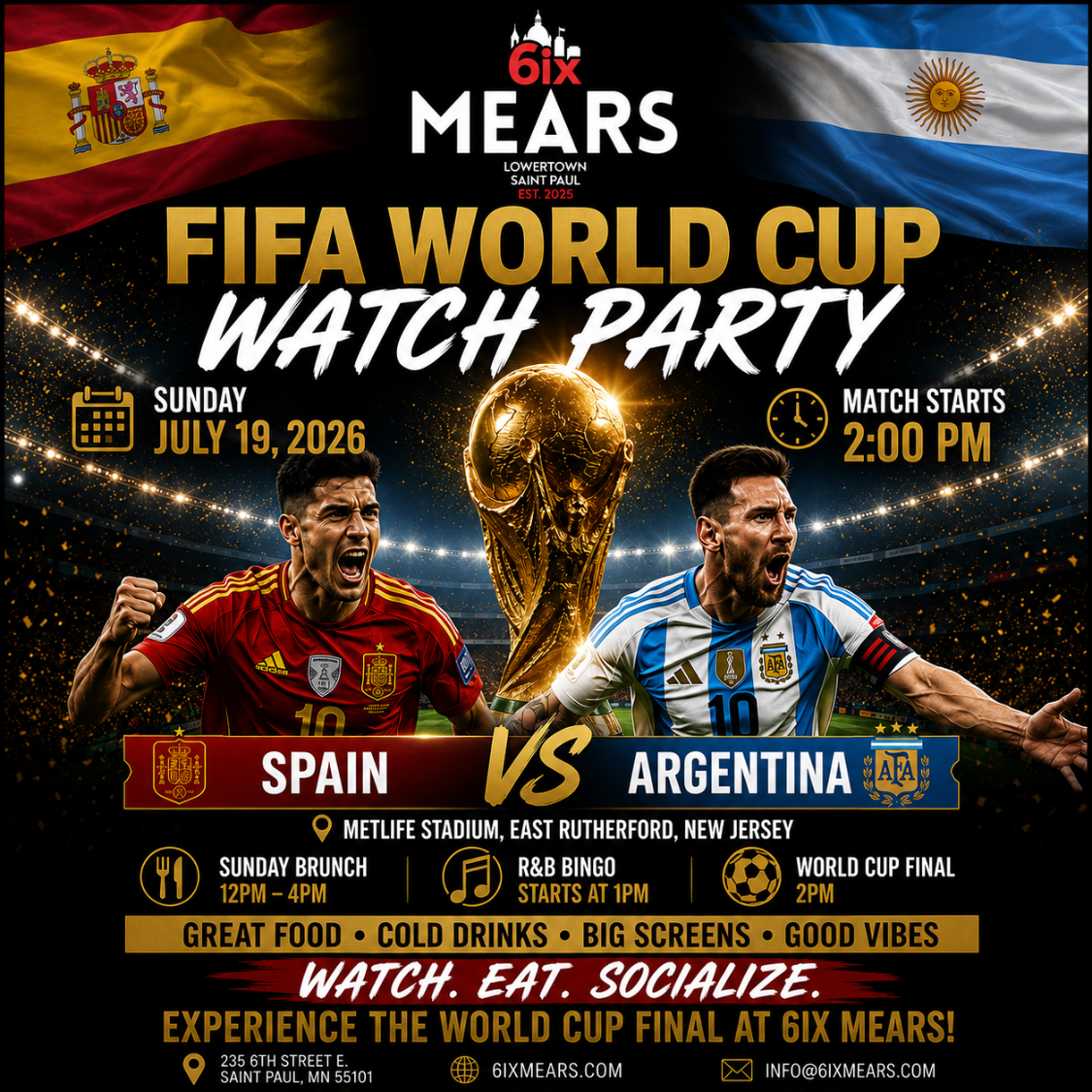 FIFA World Cup 2026™ Watch Party | July 19, 2026