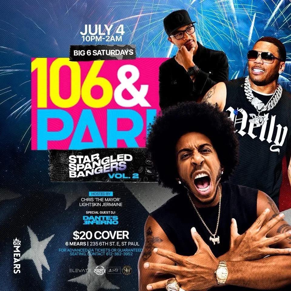 Big 6 Saturday Dance Party | July 4, 2026