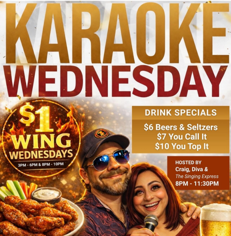 Wednesday Night Karaoke | July 15, 2026 