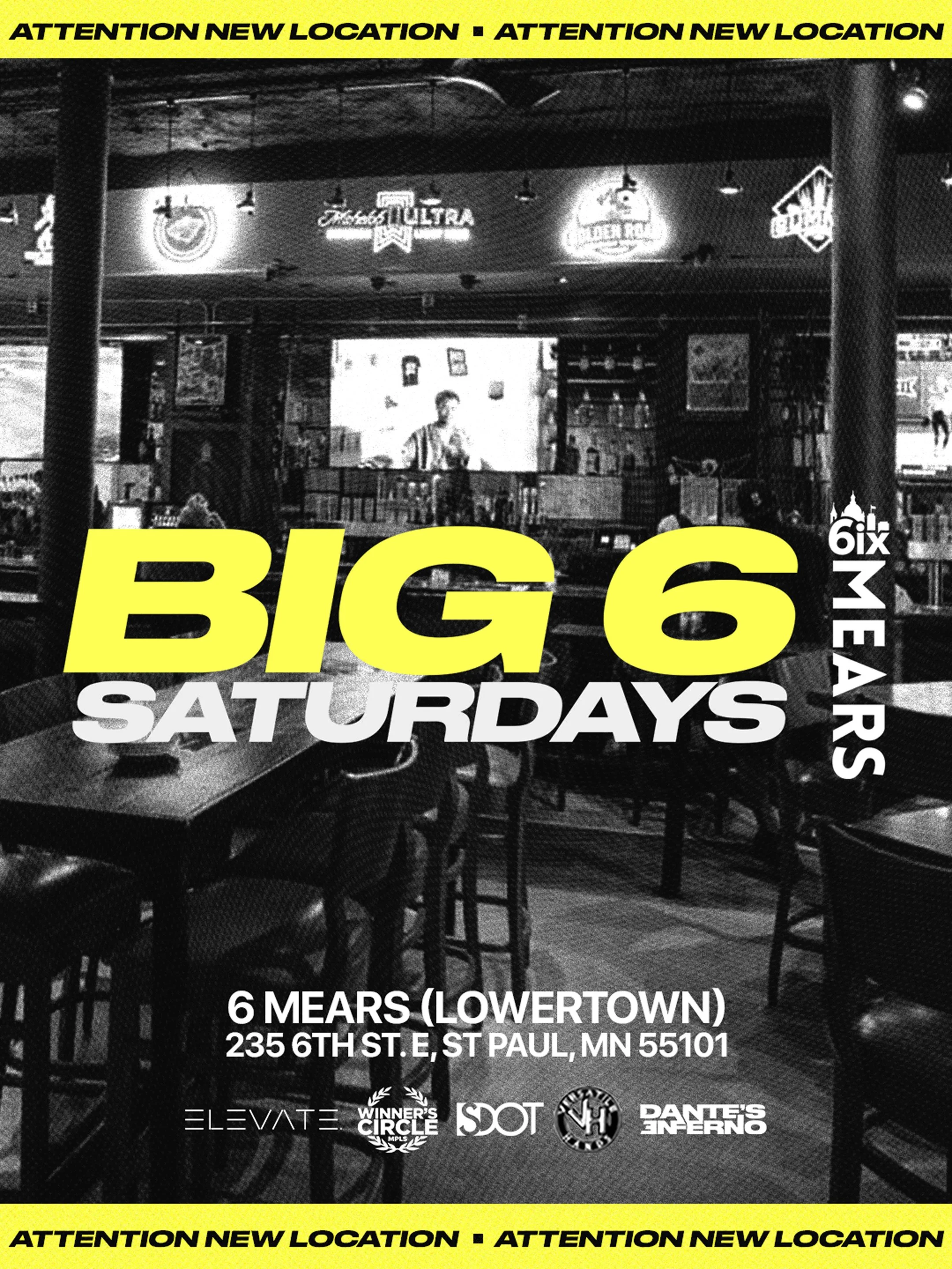 Big 6 Saturday Main Flyer