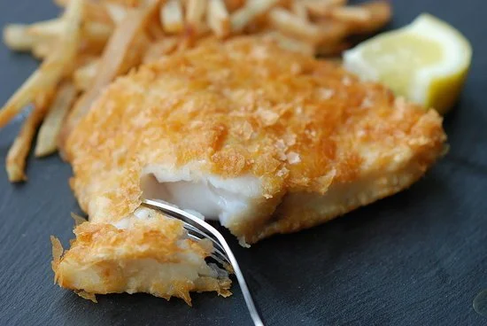 Walleye Fillet and fries picture