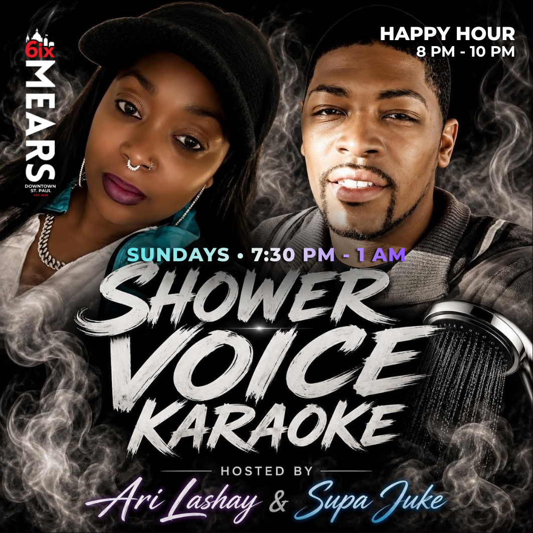 Shower Voice Karaoke flyer august 9 2026