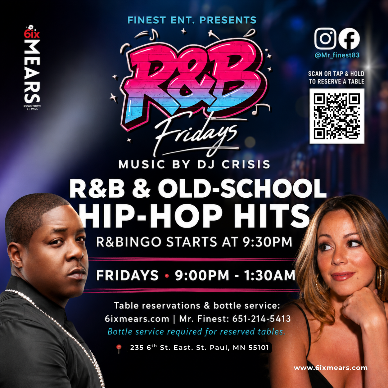 R and B Friday Flyer