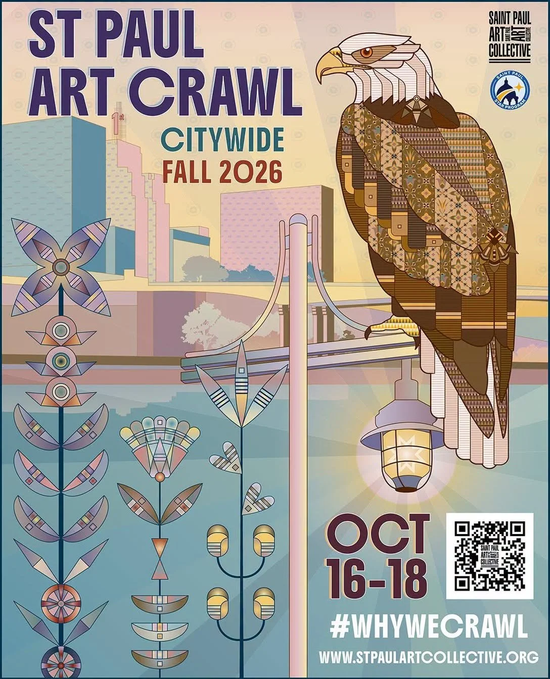 saint paul art crawl large flyer october 2026