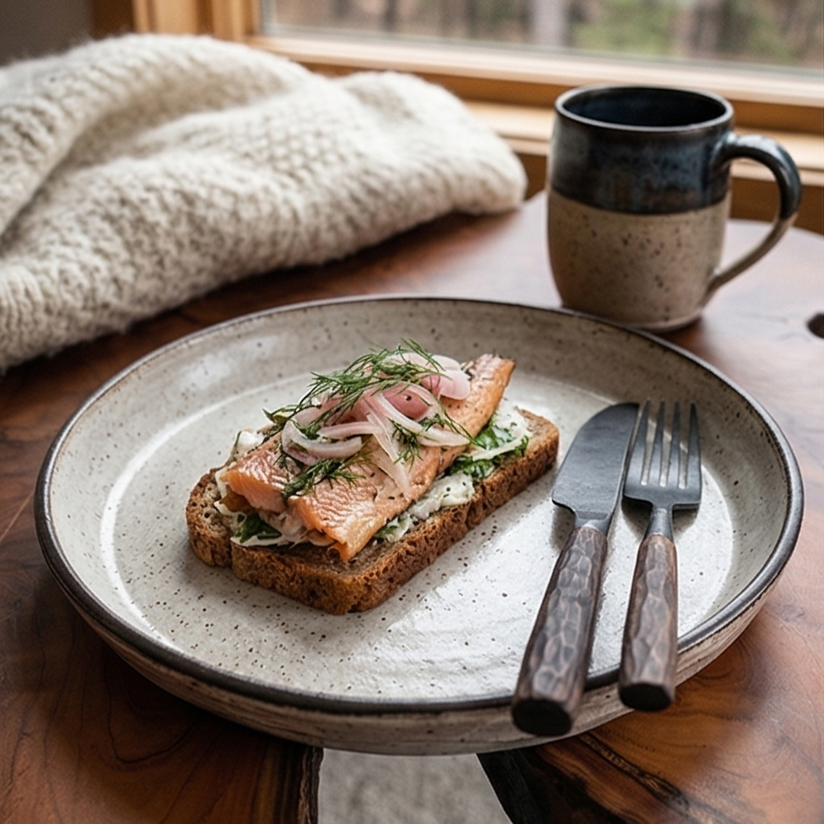 Winter Pine Dinner Plate